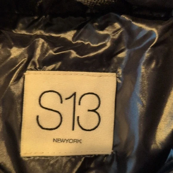 SAM S13 Down Glossy Puffer Jacket With Hood - Picture 3 of 9